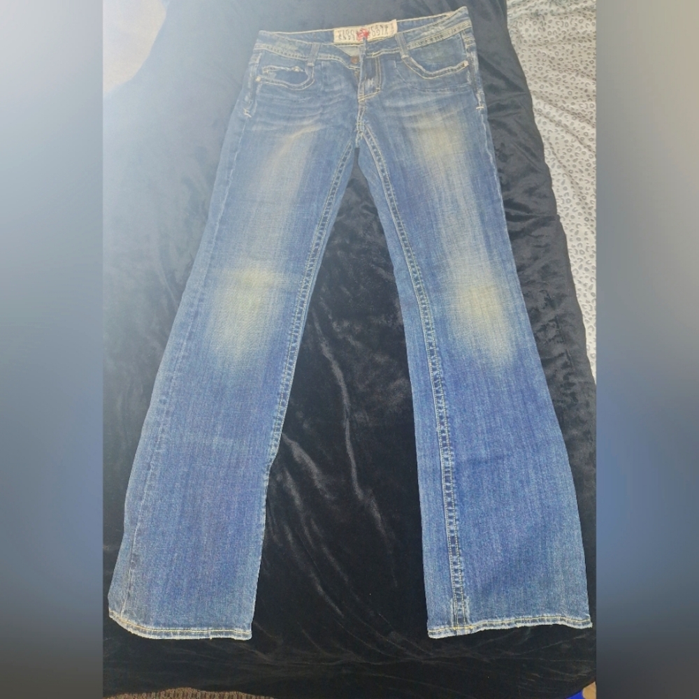 Vigoss Jeans size 7/8 29 blue faded (01)